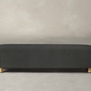 The Perry Bench - Tuscan Leather Seal