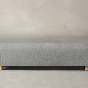 The Perry Bench - Woolen Bouclé Cliff