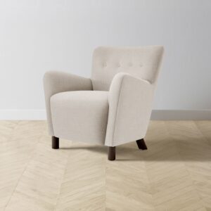 The Perry Chair - Heritage Belgian Linen Summit