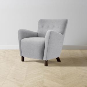 The Perry Chair - Italian Bouclé Waterfall