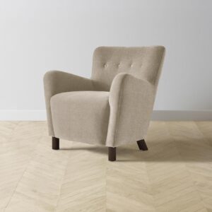 The Perry Chair - Merino Wheat