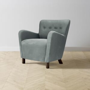 The Perry Chair - Nubuck Leather Tide
