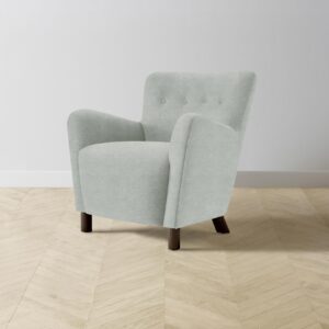 The Perry Chair - Performance Mélange Weave Seaglass