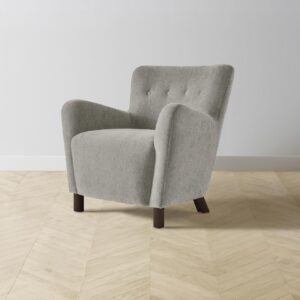 The Perry Chair - Performance Tweed Oatmeal