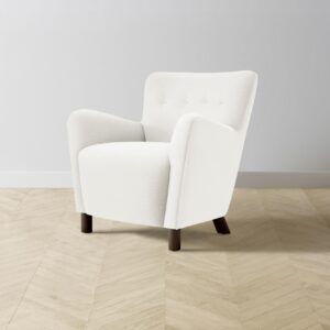 The Perry Chair - Performance Woven Chenille Lace