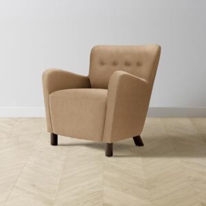 The Perry Chair - Tuscan Leather Camel
