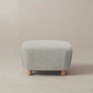 The Perry Ottoman - Merino Dusk