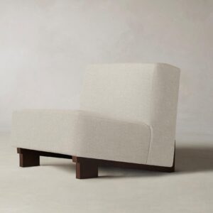 The Remsen Chair - Heritage Belgian Linen Alder