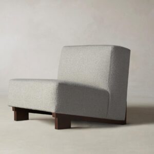 The Remsen Chair - Italian Bouclé Waterfall