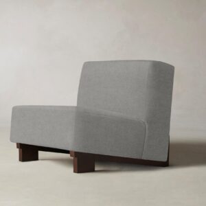The Remsen Chair - Merino Heather Grey