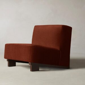 The Remsen Chair - Mohair Spice