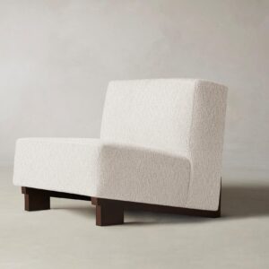 The Remsen Chair - Performance Bouclé Polar