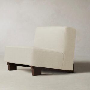 The Remsen Chair - Performance Linen Weave Prairie