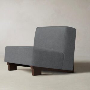 The Remsen Chair - Performance Mélange Weave Night