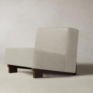 The Remsen Chair - Performance Mélange Weave Shell