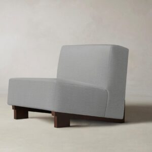 The Remsen Chair - Performance Linen Weave Cloud