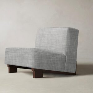The Remsen Chair - Performance Textured Tweed Dove