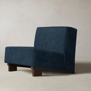 The Remsen Chair - Performance Tweed Denim