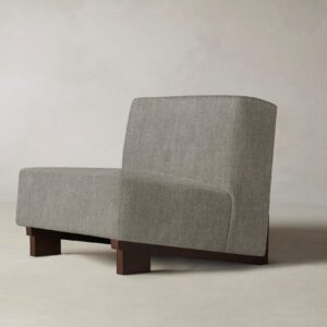 The Remsen Chair - Performance Tweed Oatmeal