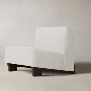 The Remsen Chair - Performance Tweed Salt