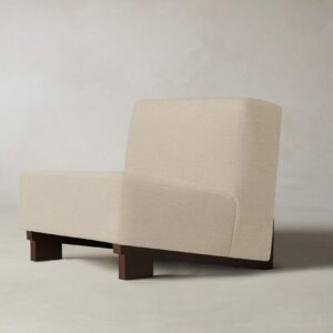 The Remsen Chair - Performance Woven Chenille Desert