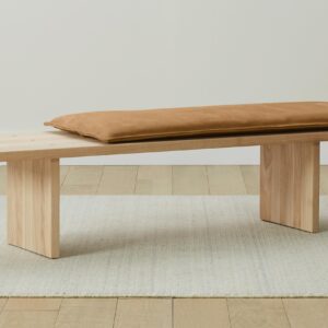 The Reyes Bench - Nubuck Leather Saddle