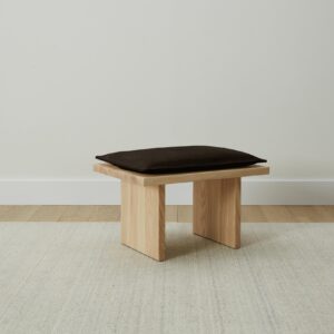 The Reyes Stool - Nubuck Leather Espresso