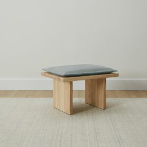 The Reyes Stool - Nubuck Leather Tide