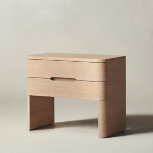 The Rivington Large 2-Drawer Nightstand