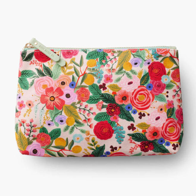 Garden Party Zippered Pouch