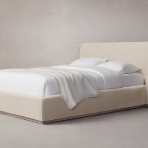 The Smith Bed - Heritage Belgian Linen Husk