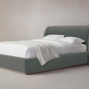 The Smith Bed - Mohair Fog