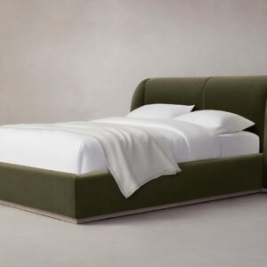 The Smith Bed - Mohair Moss