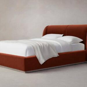 The Smith Bed - Mohair Spice