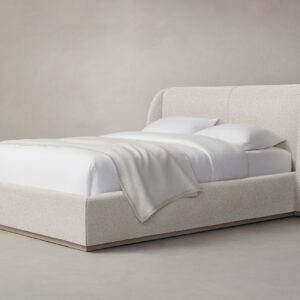 The Smith Bed - Performance Bouclé Polar