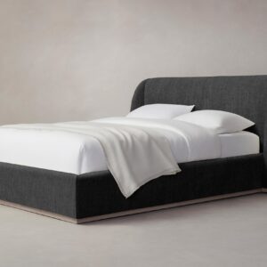 The Smith Bed - Performance Tweed Char