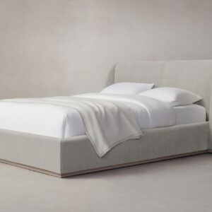 The Smith Bed - Performance Tweed Oatmeal