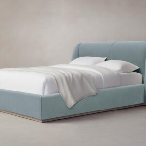 The Smith Bed - Performance Velvet Sky