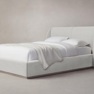 The Smith Bed - Performance Woven Chenille Steel
