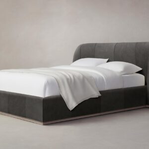 The Smith Bed - Tuscan Leather Seal
