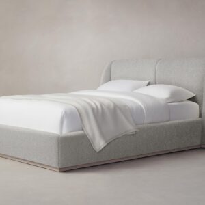 The Smith Bed - Woolen Bouclé Cliff