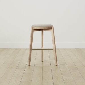 The Stanton Bar & Counter Stool - Heritage Belgian Linen Summit