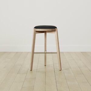 The Stanton Bar & Counter Stool - Italian Bouclé Storm