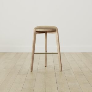 The Stanton Bar & Counter Stool - Mohair Almond