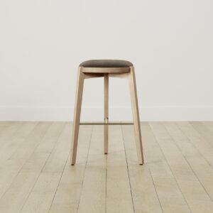 The Stanton Bar & Counter Stool - Mohair Mink