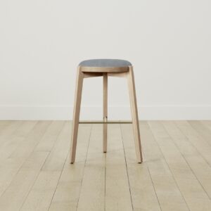 The Stanton Bar & Counter Stool - Performance Mélange Weave Aegean