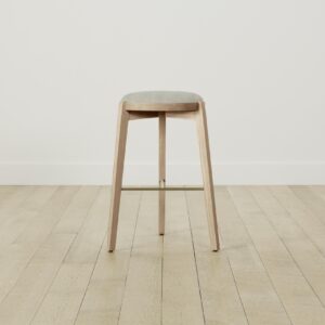 The Stanton Bar & Counter Stool - Performance Mélange Weave Flint