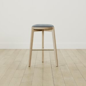 The Stanton Bar & Counter Stool - Performance Velvet Seafoam