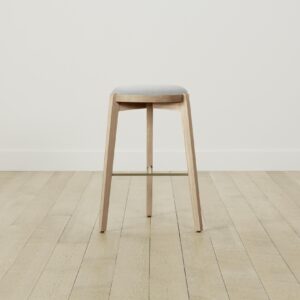 The Stanton Bar & Counter Stool - Performance Woven Chenille Steel
