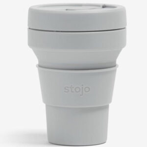 Cashmere Grey Collapsible Pocket Cup 12 oz